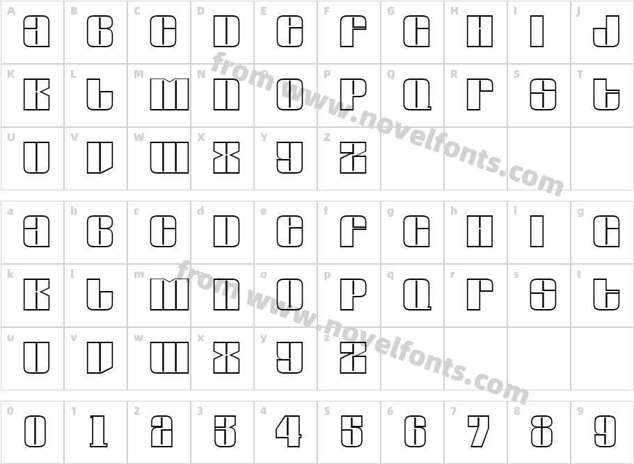 a_ Globus OtlCharacter Map