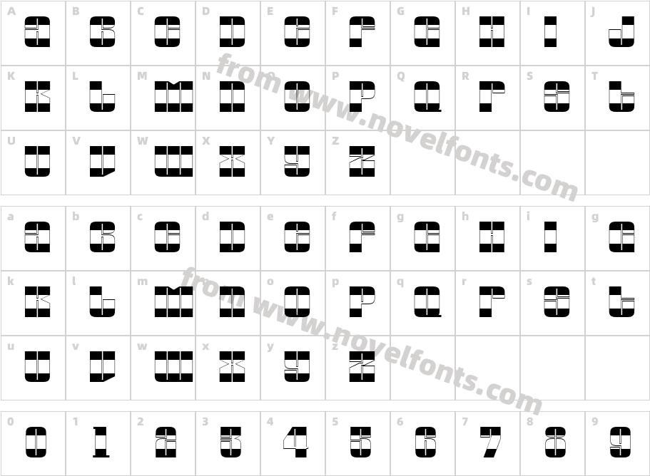 a_ GlobusB&WCharacter Map