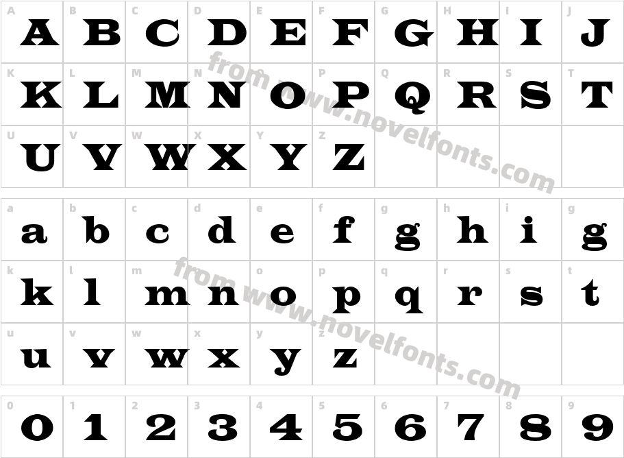 a_ Latino ExpCharacter Map