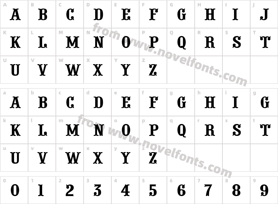 a_ PresentumCharacter Map