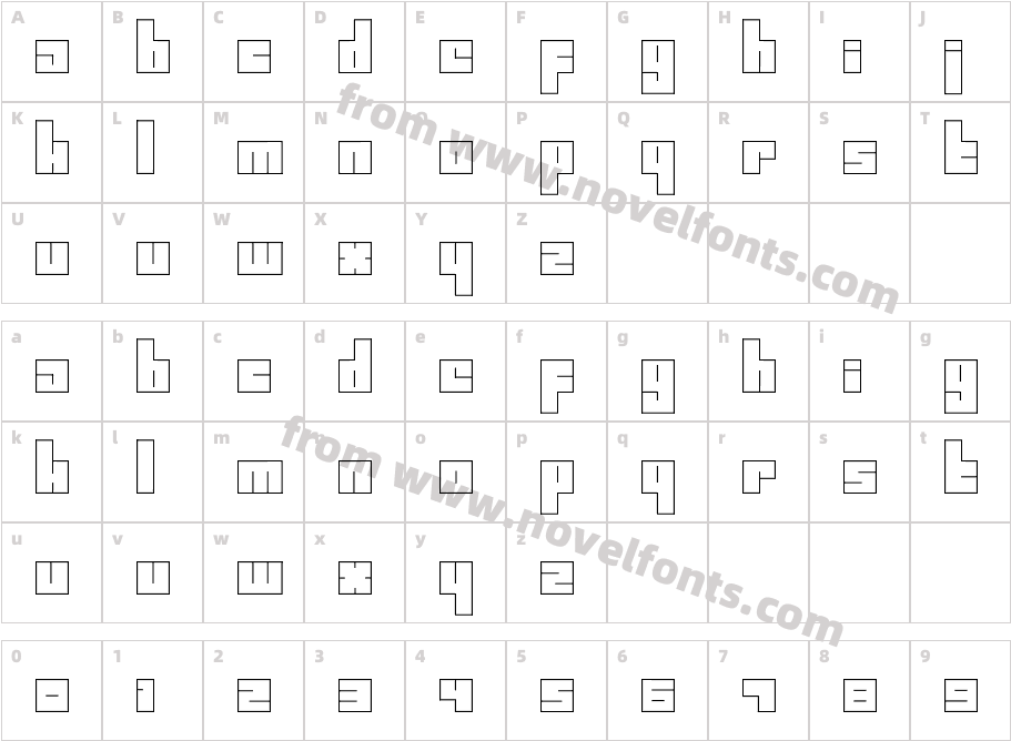 alphaCharacter Map