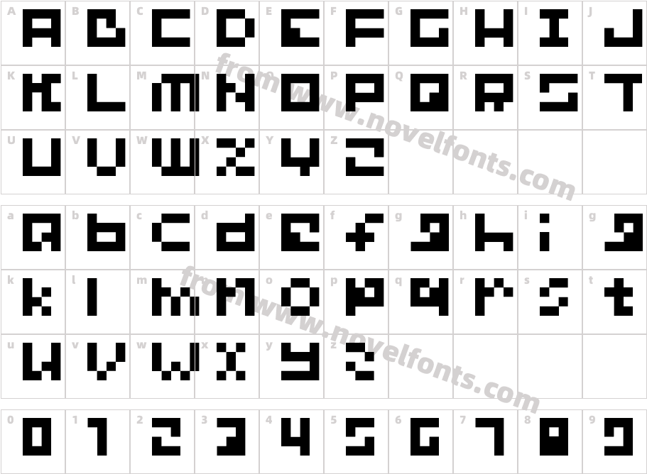 bit01_cube_16_reremixCharacter Map