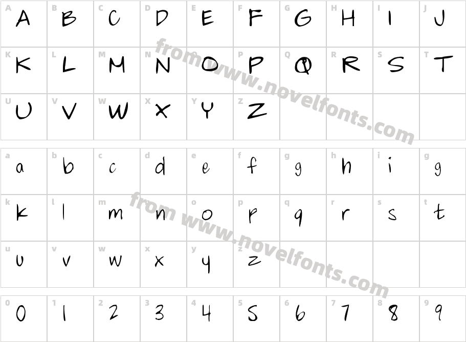 chalkieCharacter Map