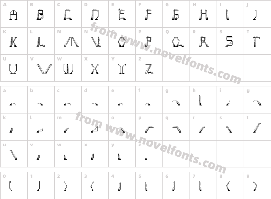 cranestruct RegularCharacter Map