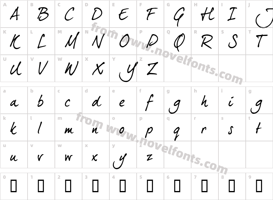 dear Joe 5 CASUALCharacter Map