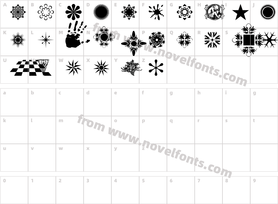 designs_cspCharacter Map