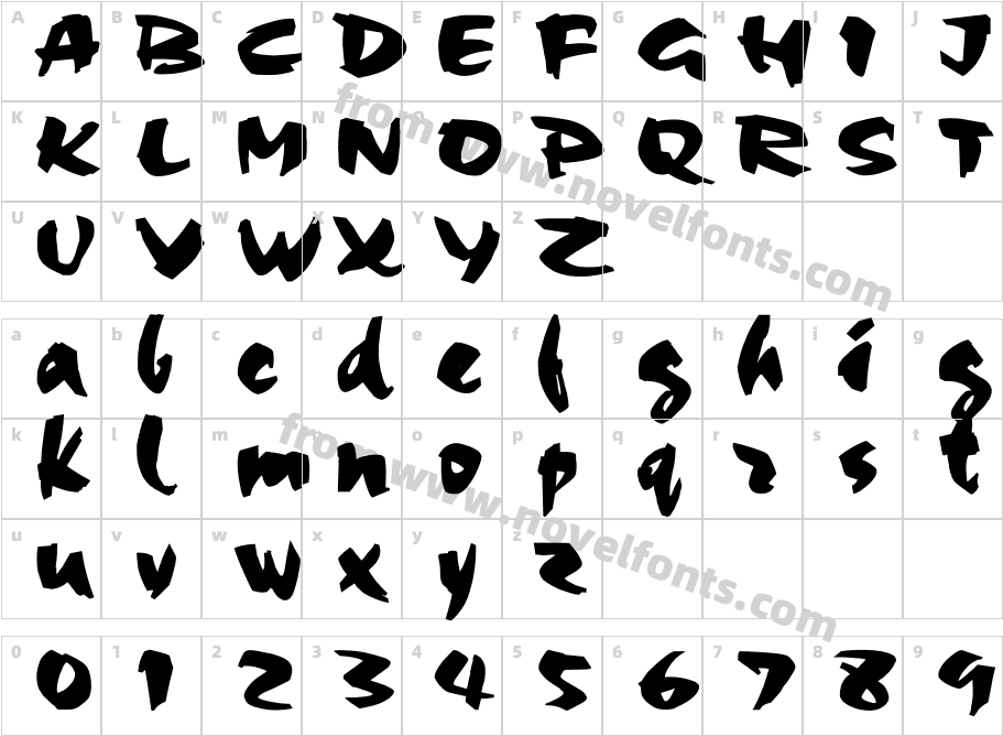 dfunion_Character Map