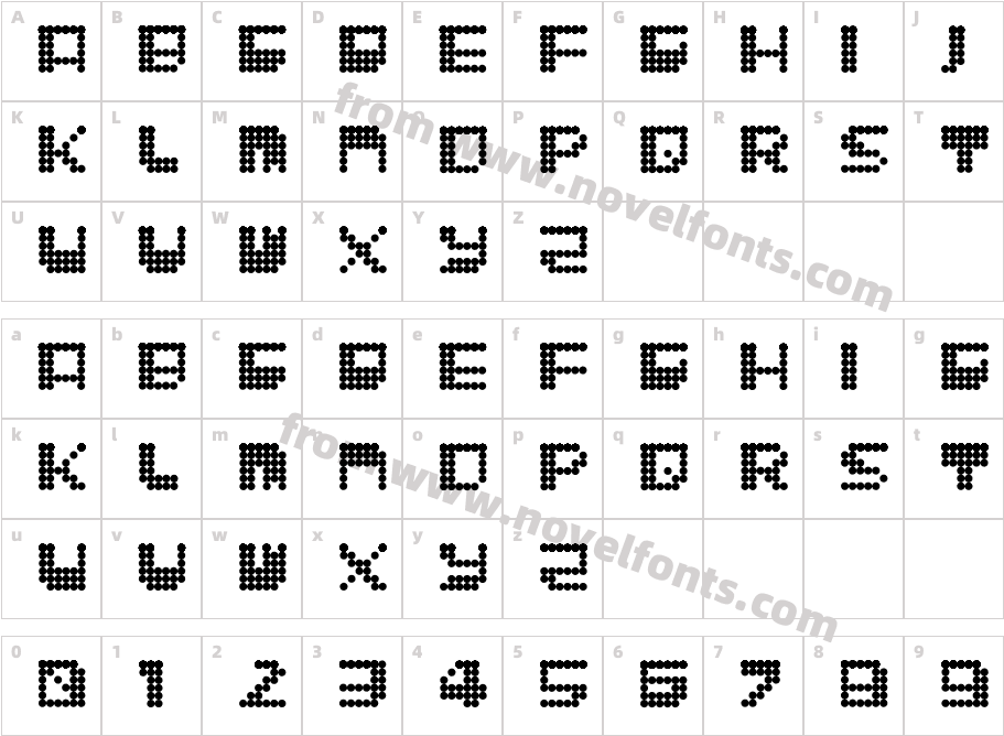 dmf drea forsythiaCharacter Map