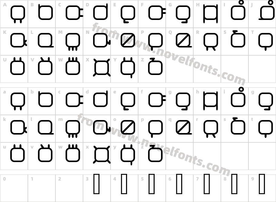 dmf studio koestCharacter Map