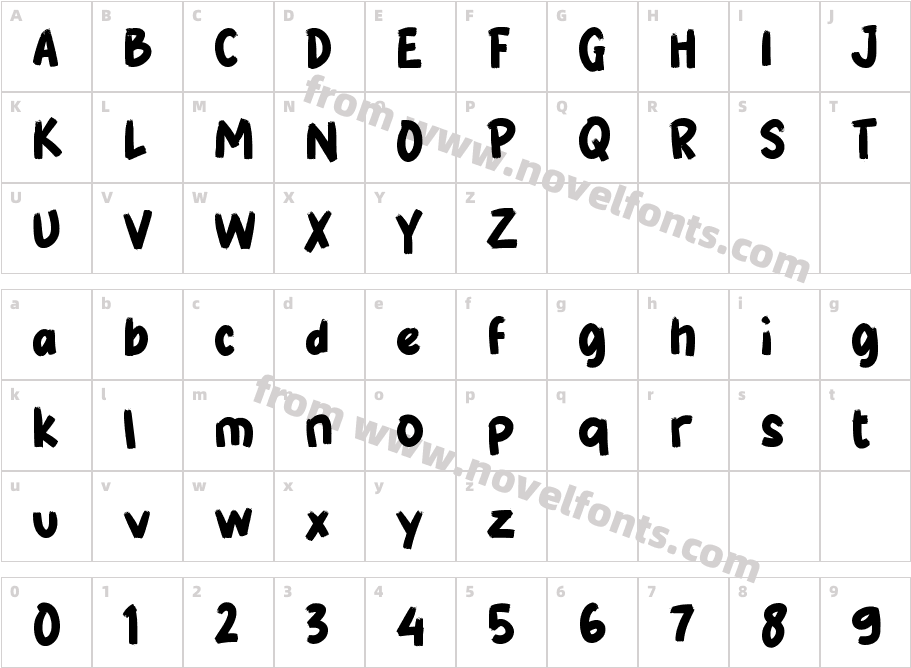 g GelemCharacter Map