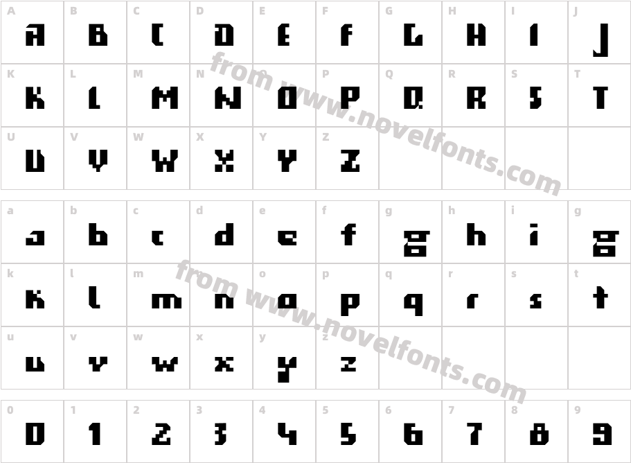 gigabyteCharacter Map