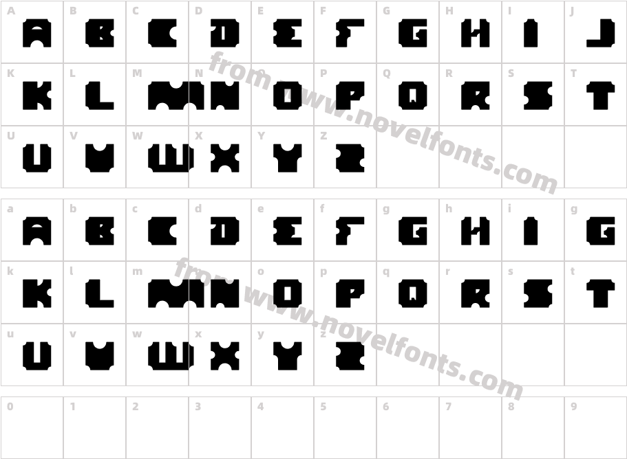 logotypeCharacter Map