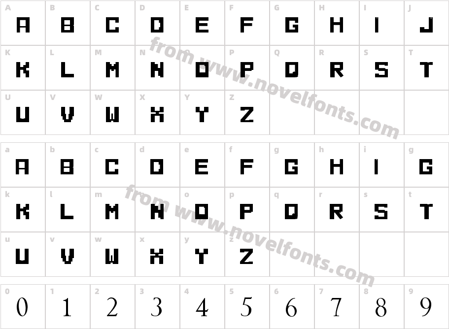 metronomeCharacter Map