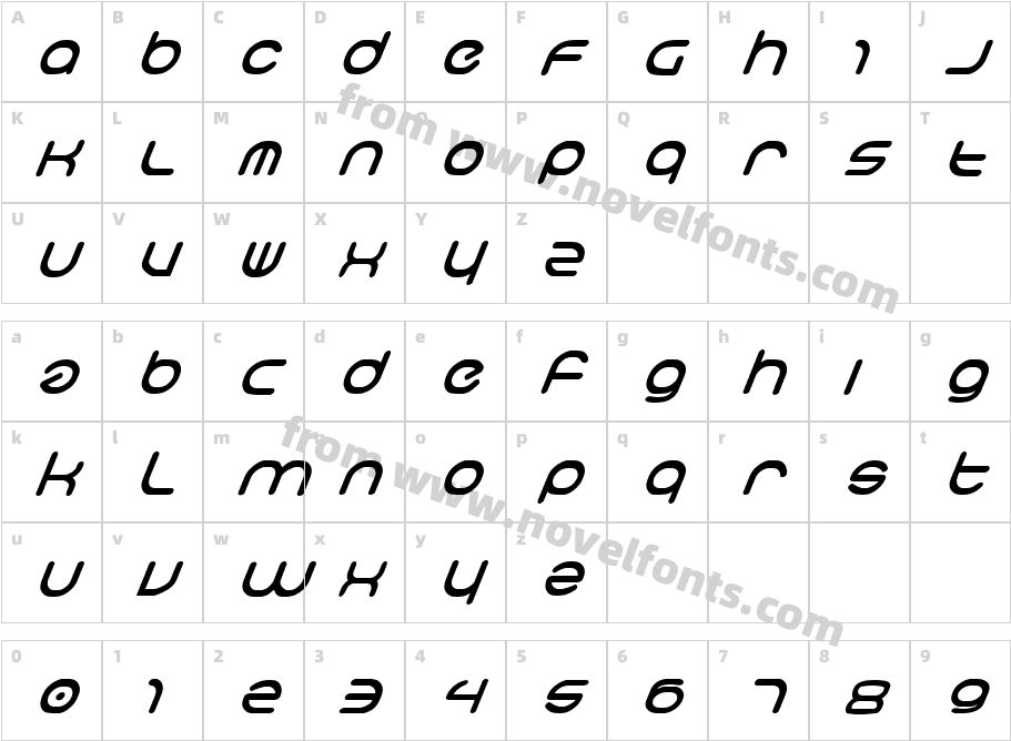 neo geo bold italicCharacter Map