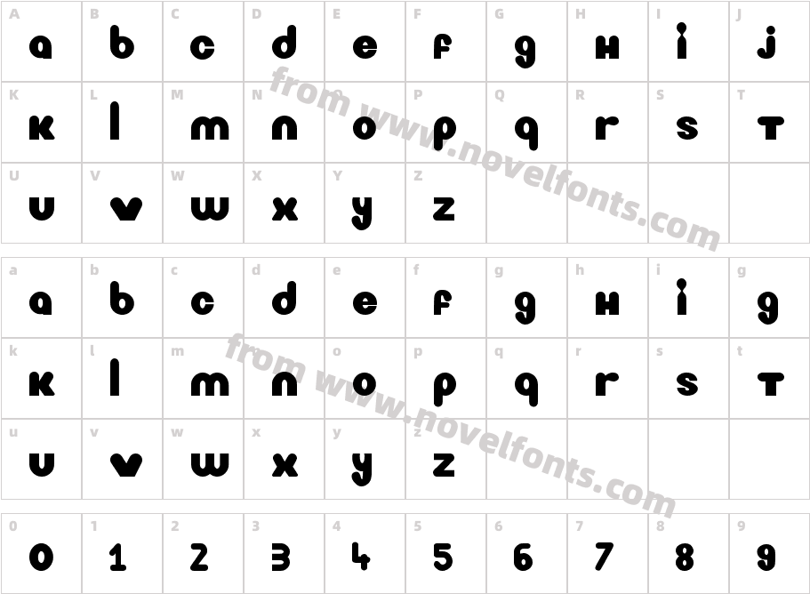 nickelodeonCharacter Map