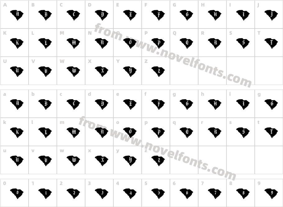 pf_scCharacter Map