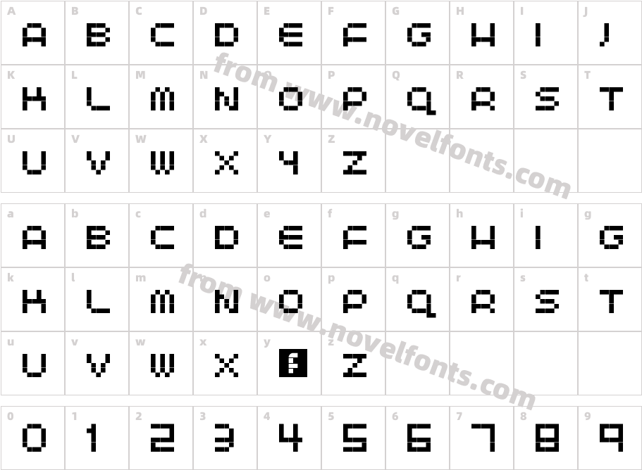 pixelate RegularCharacter Map