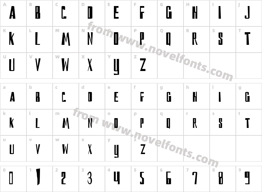 reckoningCharacter Map