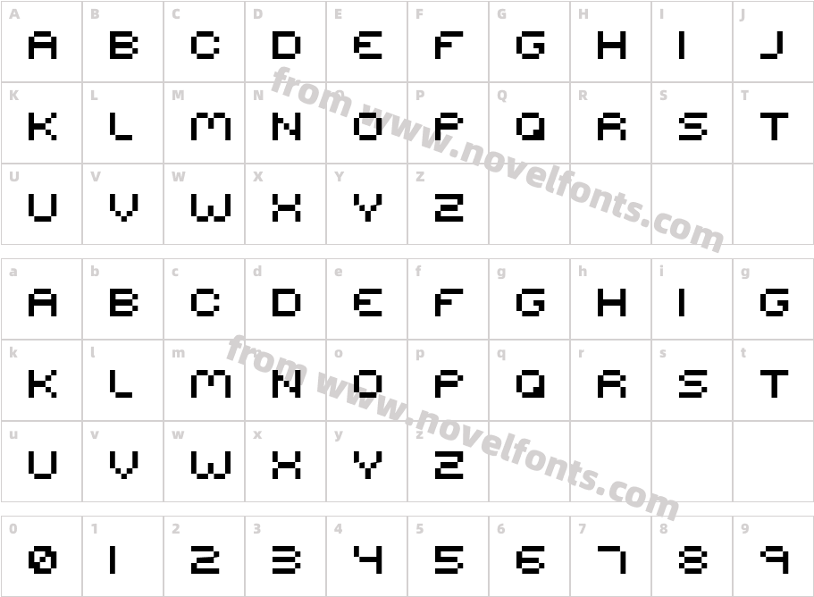 seriousr2Character Map