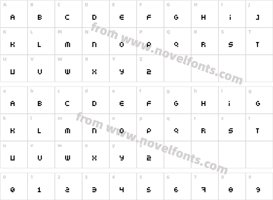 somepxCharacter Map