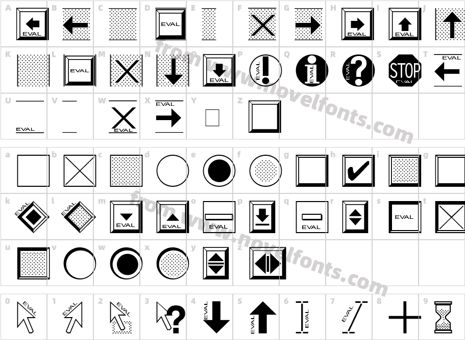 sp Windows NormalCharacter Map