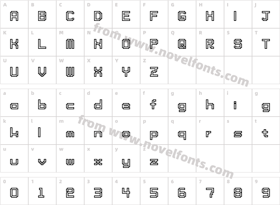 tama ss01bCharacter Map