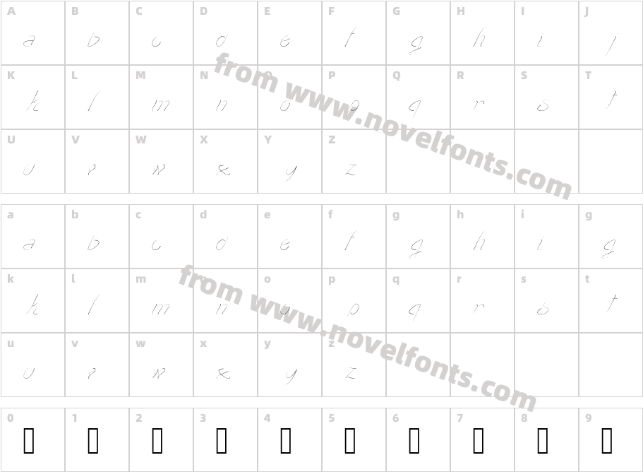 transient1Character Map