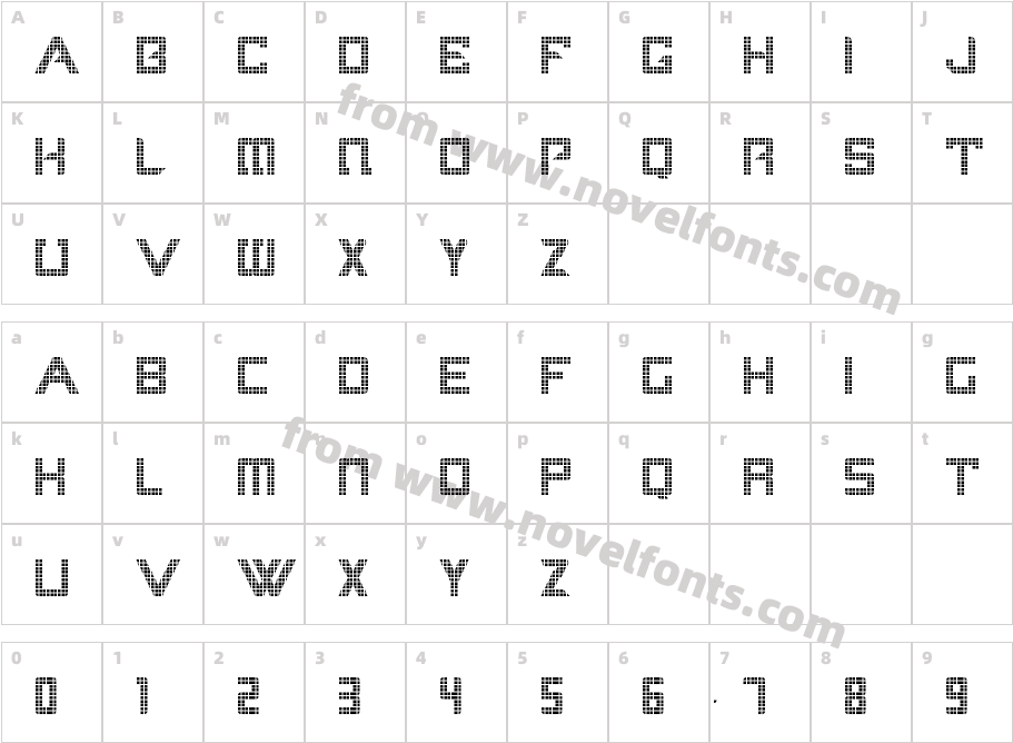 universatario trace RegularCharacter Map