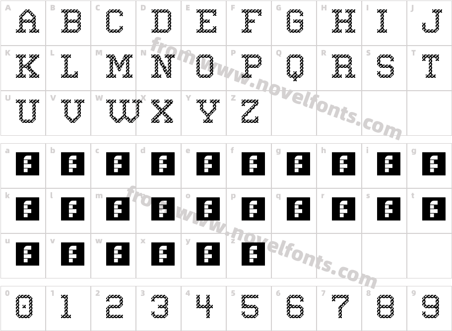 zextile_eyefsCharacter Map