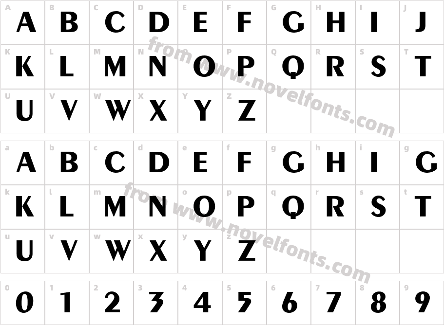 .VnExoticH NormalCharacter Map