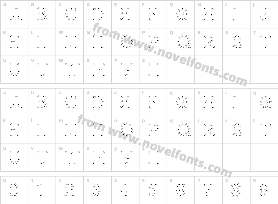 0Pointe-AFaireCharacter Map