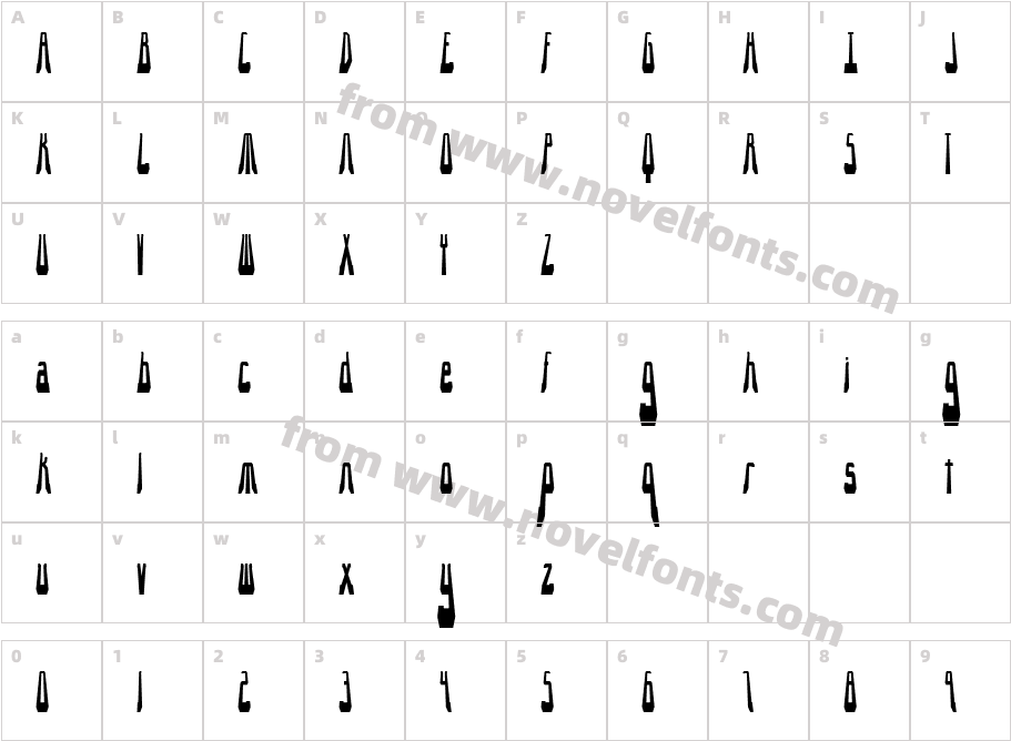 10.15 Saturday Night -BRK-Character Map