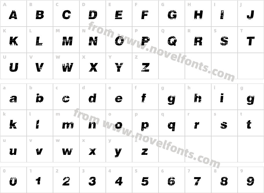 106 Beats ThatCharacter Map