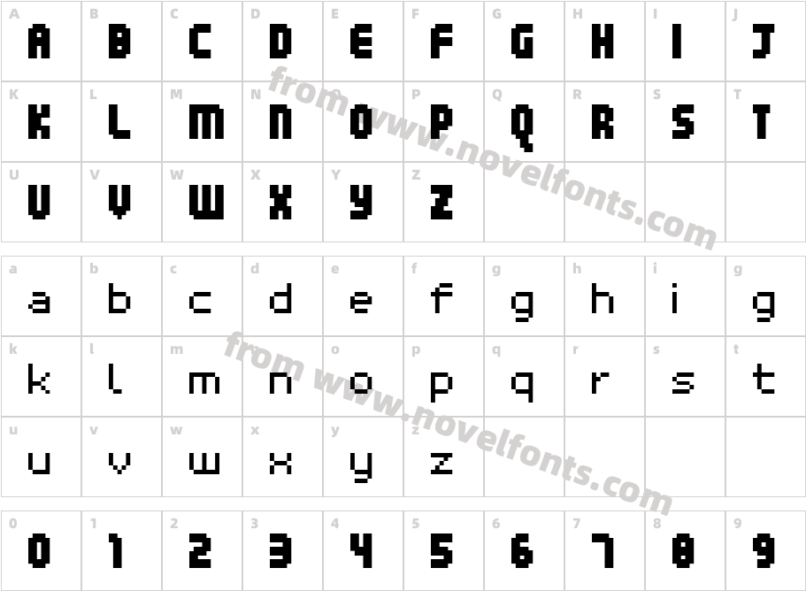 11px3busCharacter Map