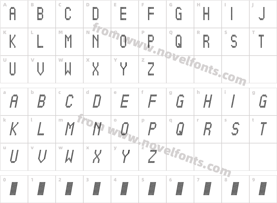 11th floorCharacter Map