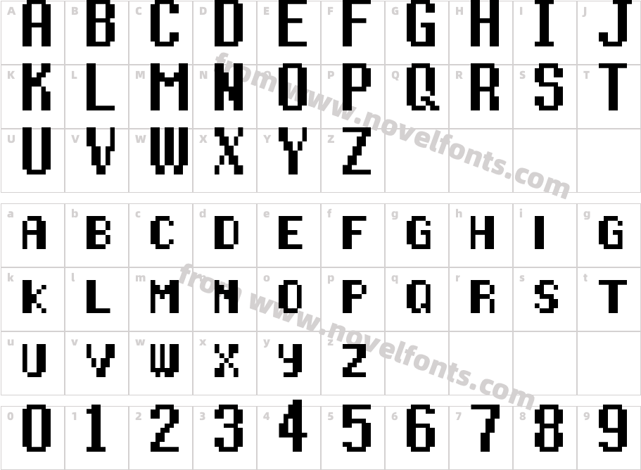 1_PRJPN5VB3WUBEMTCharacter Map