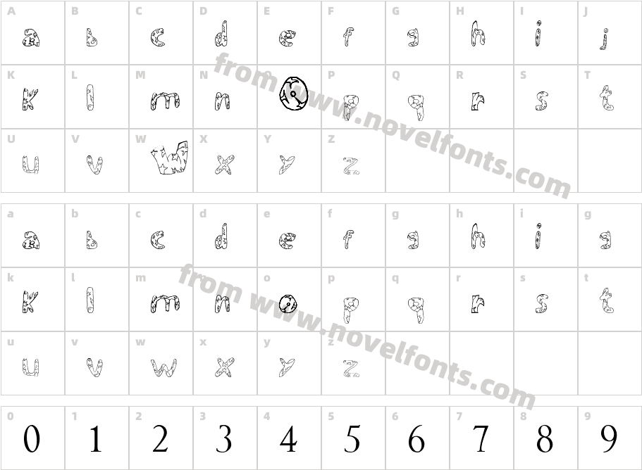 1_PW7PYD4743M5VVKCharacter Map