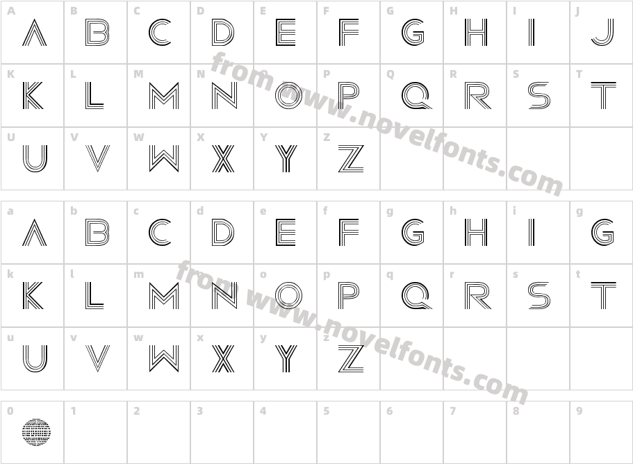 C0NFUSIONS ON A DANCEFL0ORCharacter Map