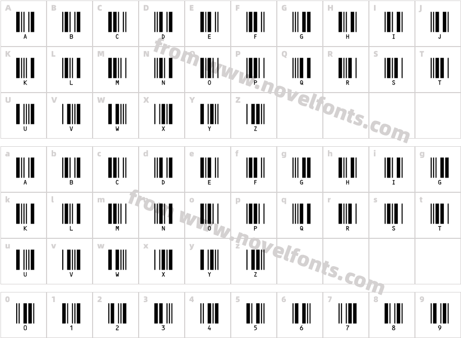 C39HrP24DlTtCharacter Map