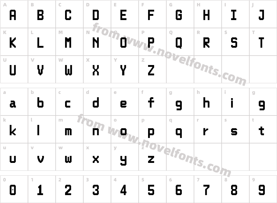 1st SortieCharacter Map