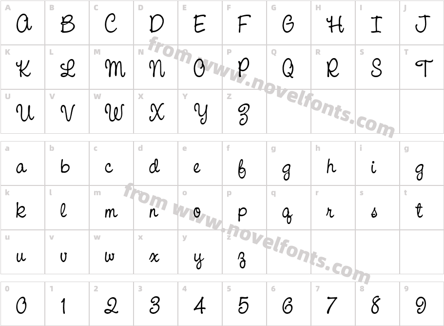 CAC PinaforeCharacter Map