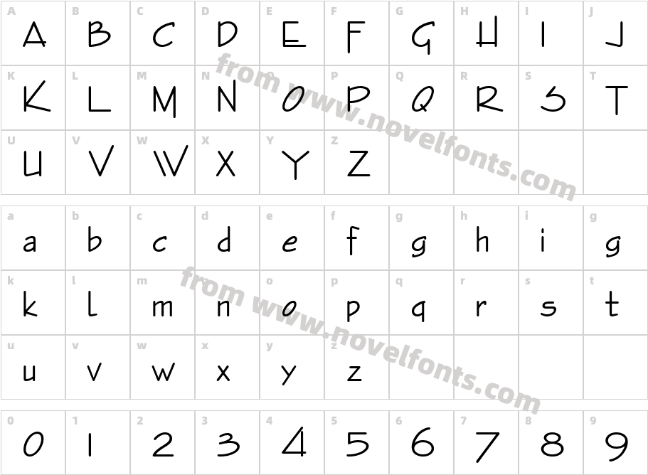 249-CAI978Character Map