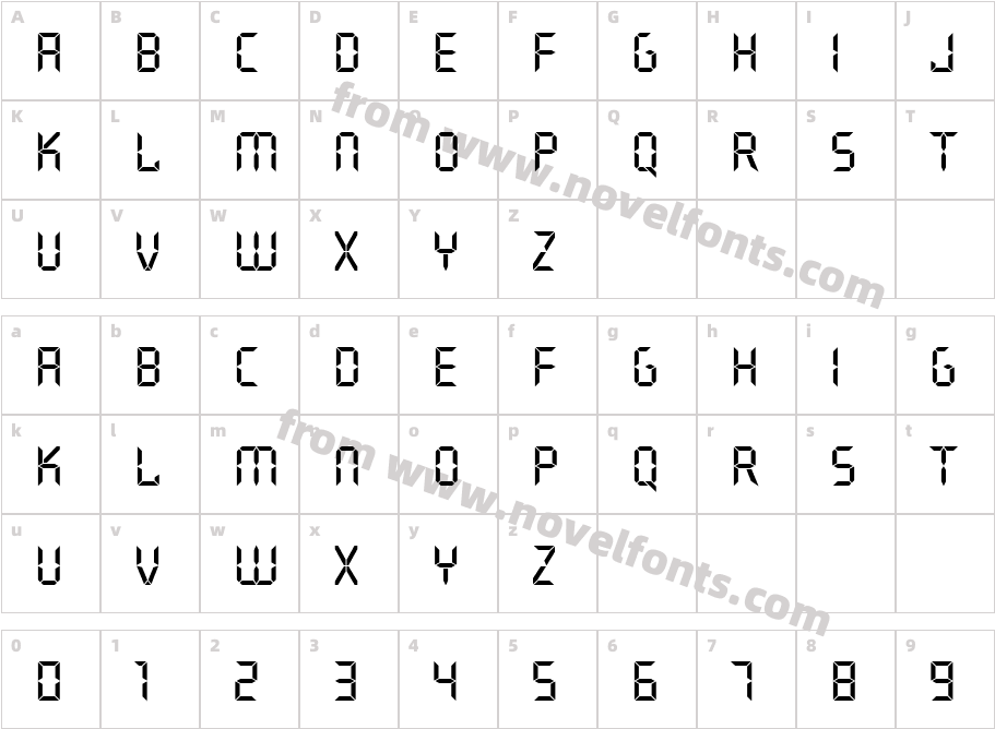 298-CAI978Character Map