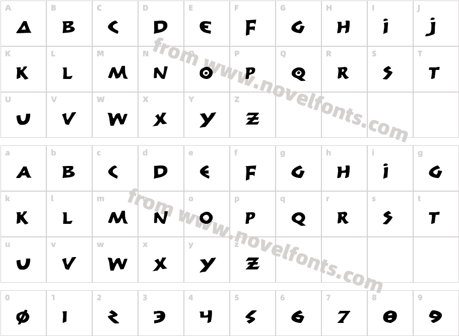 300 Trojans ExpandedCharacter Map