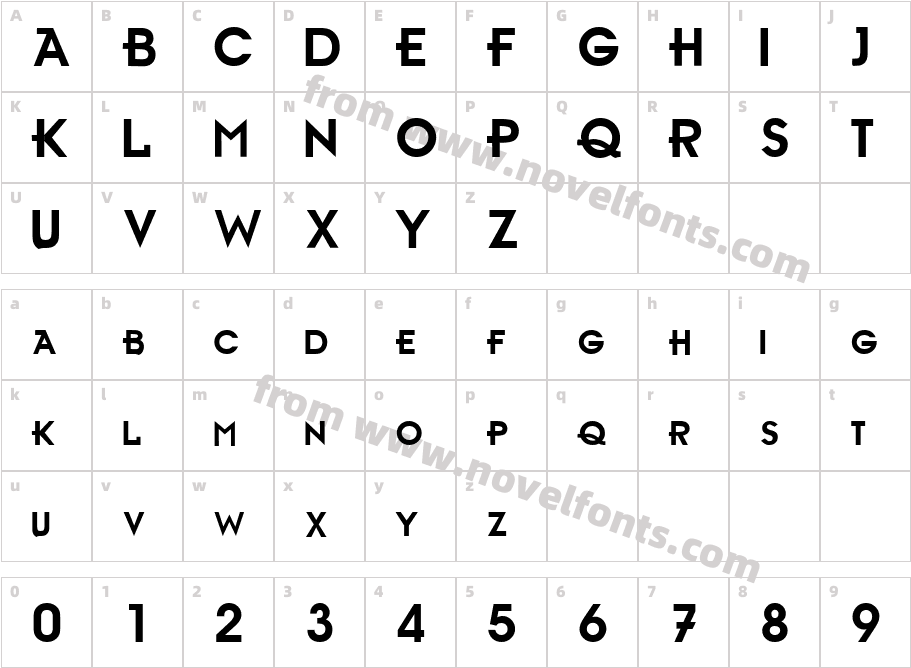 325-CAI978Character Map