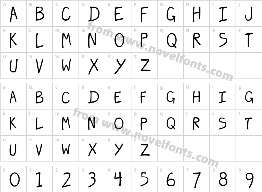 353-CAI978Character Map