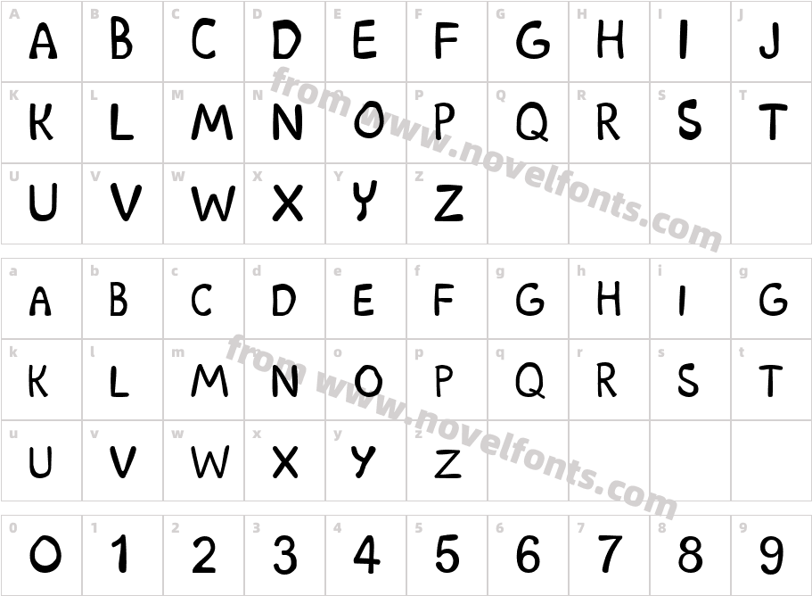 358-CAI978Character Map