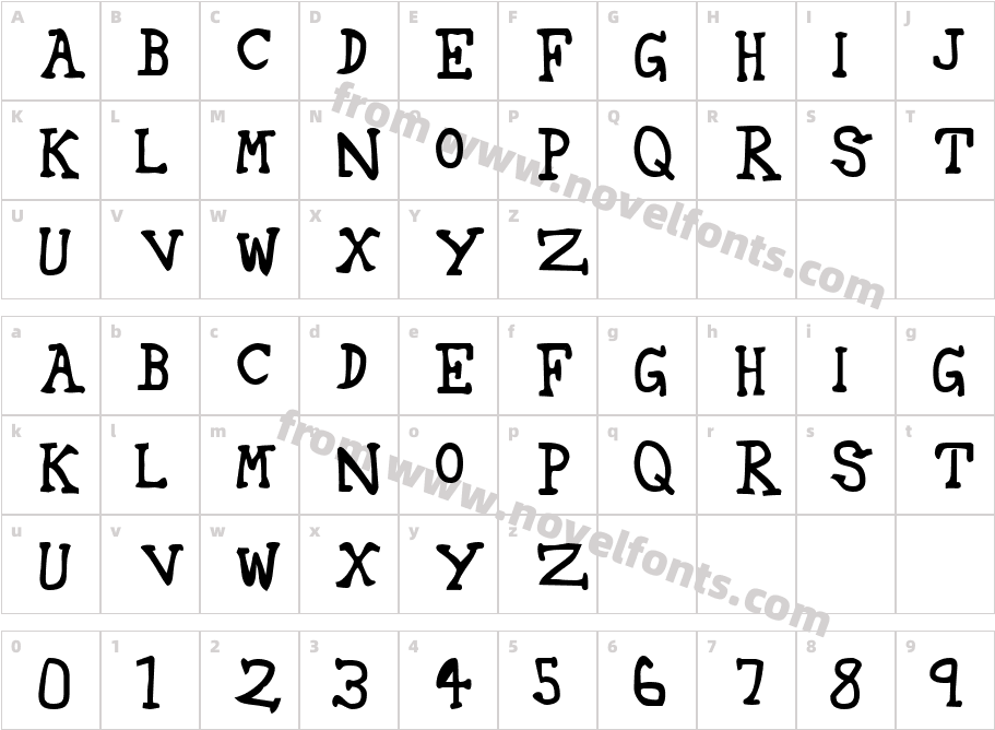 42Character Map