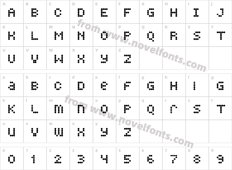 449-CAI978Character Map