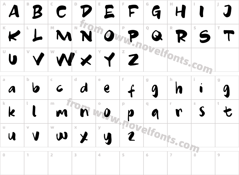 CARTOONFREECharacter Map